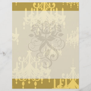 cor damasco de ouro-candelabro