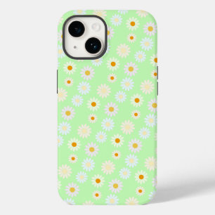 Cor-de-água doce colorida Daisy Pattern Green