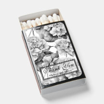 Cor de água floral negra da cinza branca Elegante