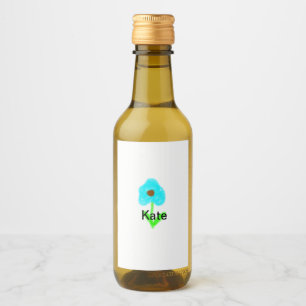 Cor de água verde azul adicione seu nome ao texto