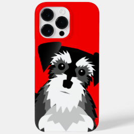 Cor de Fundo Personalizada do Schnauzer Miniatura