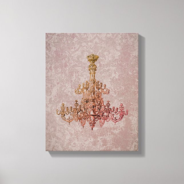 COR DE MUDANÇA DO CANDilier Francês - Canvas (Frente)
