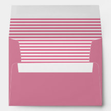 Cor-de-rosa e branco com risca