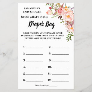 Cor-de-rosa O que está no cartão de jogo de chá da