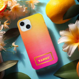 Cor-de-rosa personalizada para amarelo