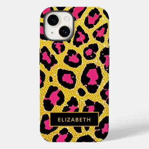 Cor-de-rosa-rosa Dourada, cor-de-rosa, Leopardo-da