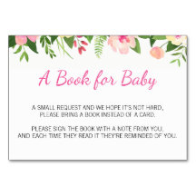 Cor-de-rosa Traga Um Livro Inserções De Cartão De