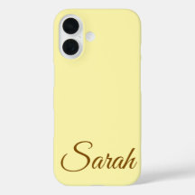 Cor do Creme do Nome Personalizado Clássico do na