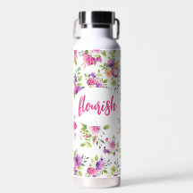 Cor Floral Púrpura Rosa Personalizada