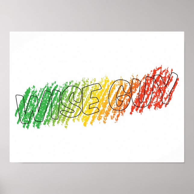 Cor Fora Do Poster De Linhas (Frente)