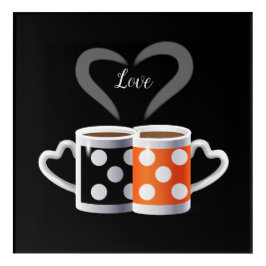 Cor Laranja + Café Preto ou Pertencemos Juntos