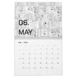 Cor Novo personalizar Calendário do Logotipo de Te