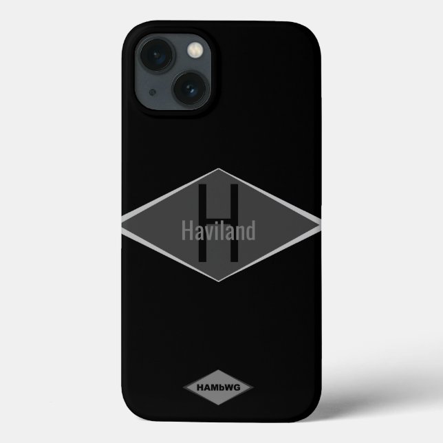 Cor Personalizada do Monograma HAMbWG (Verso)