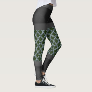 Cor Personalizar Leggings Cadeia Mail Personalizad