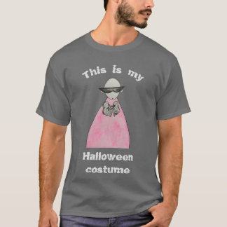 Cor rosa, óculos escuros e um T-Shirt arco