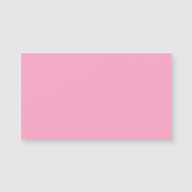 Cor Sólida Rosa do Cravo | Clássico | Elegante (Frente)