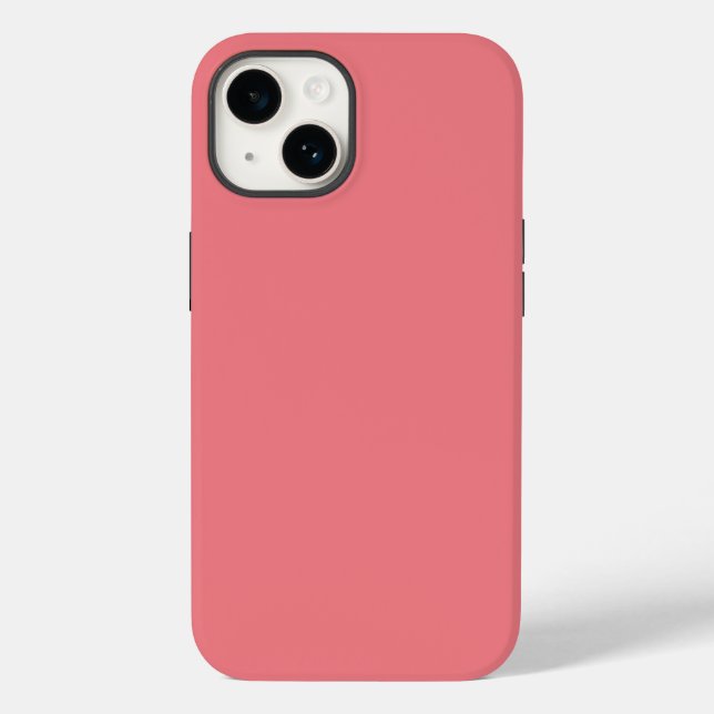 Cor sólida - Rosa Escuro - Coral (Verso)