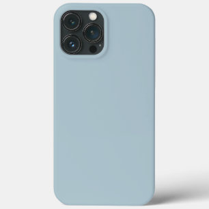 Cor Sólido Azul Pastel Clássico Elegante