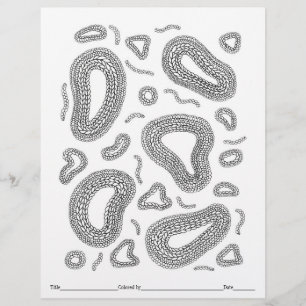 COR SUA PRÓPRIA Página de Coração de Corantes de M