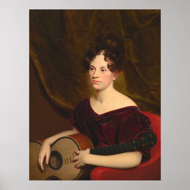 Cora Livingston - Charles Ingham Fine Art Poster (Frente)