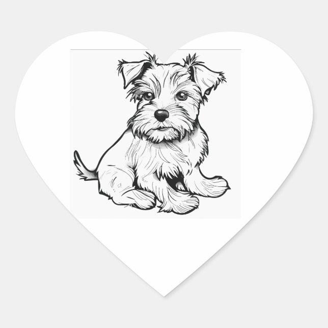 Coração adesivo (Frente)