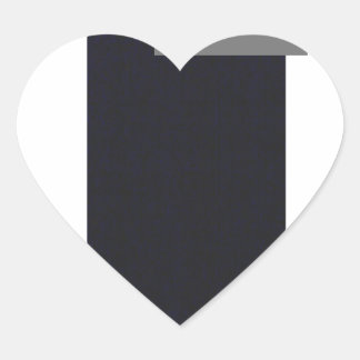 Coração adesivo