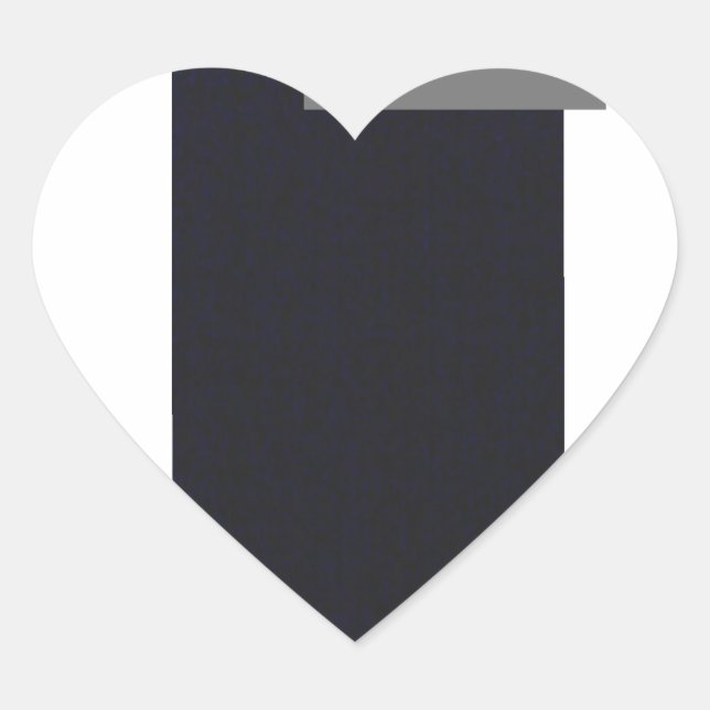 Coração adesivo (Frente)