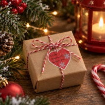 Adesivo de Presente de Natal