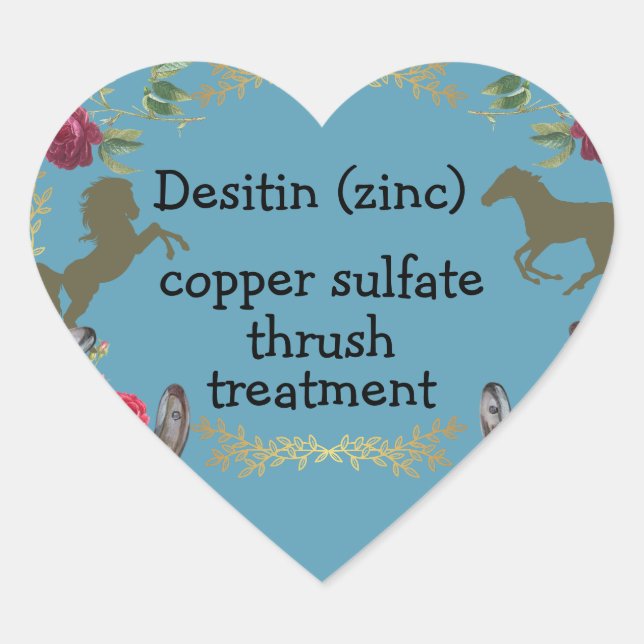 Coração adesivo quadrado de tratamento de espigão (Frente)