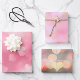 Coração Branco Rosa