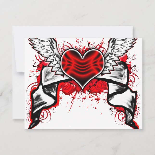 Coração com Asas (Frente)