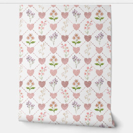 Coração com flores