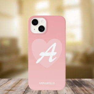 Coração Cor-de-Rosa Esmagada Personalizada
