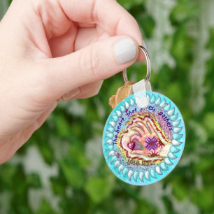 Coração dá chaveiro cristão aos gansos