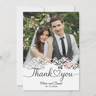 Coração de Amor de Roteiro Moderno Agradecimento d