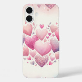 CORAÇÃO DE AMOR DO DIA DOS NAMORADOS ROSA CINZA BR