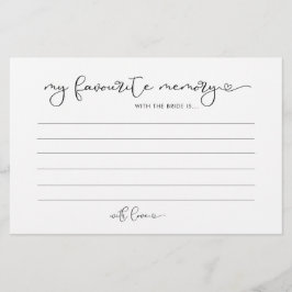 Coração de amor minimalista meu cartão de memória 