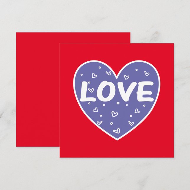 Coração de amor Veri Peri (Frente/Verso)