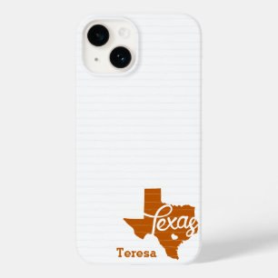 Coração de Orange Texas Queimado por Longhorn