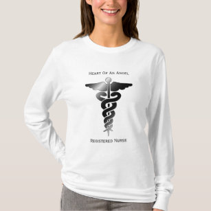 Coração de um anjo: T-shirt da enfermeira