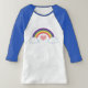 coração do anos 80 & arco-íris - t-shirt (Laydown)