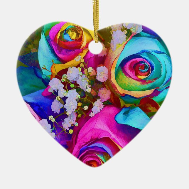 Coração do ornamento (Frente)