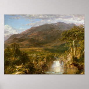 Coração do poster de Andes