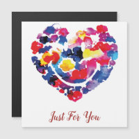 Coração Floral Emoji Feliz Rosto Sorridente