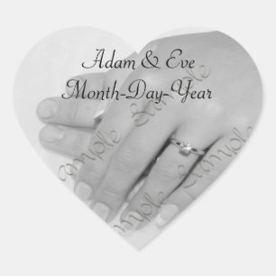 Coração Formatada ・ Autocolante