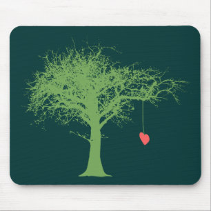 Coração frágil Mousepad