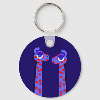 CORAÇÃO GIRAFFES Chaveiro