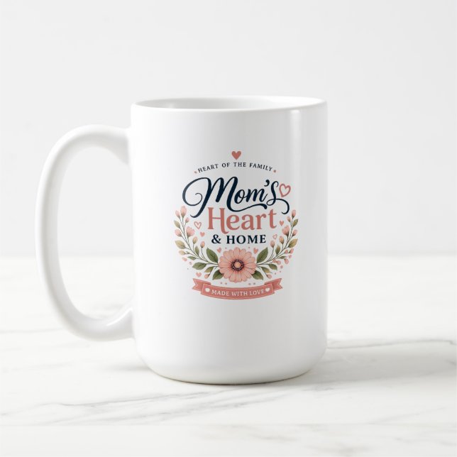 Coração & Lar da Mamãe | Xícara de Café do Dia das (Esquerda)