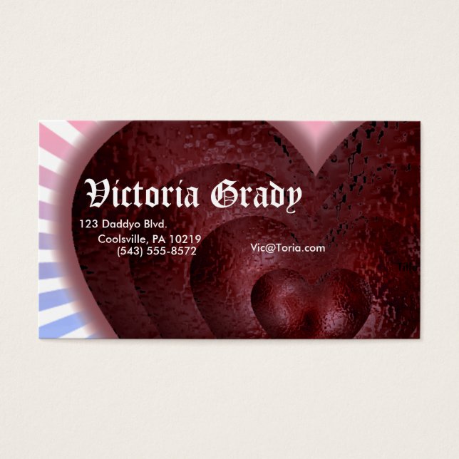 Coração Metálico (Frente)