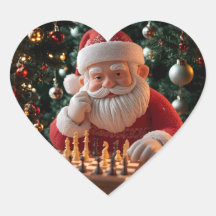 O Próximo Movimento de Papai Noel – Adesivo de Nat